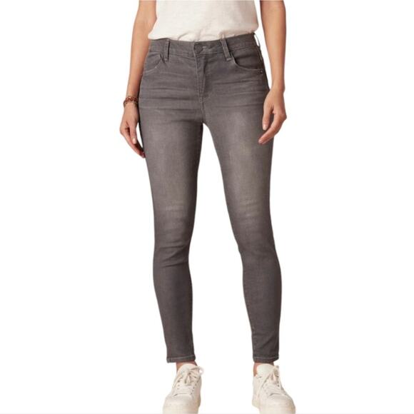 Democracy Absolution Grey Ankle Skinny Jeans‎ Plus Size 24 - Picture 2 of 11